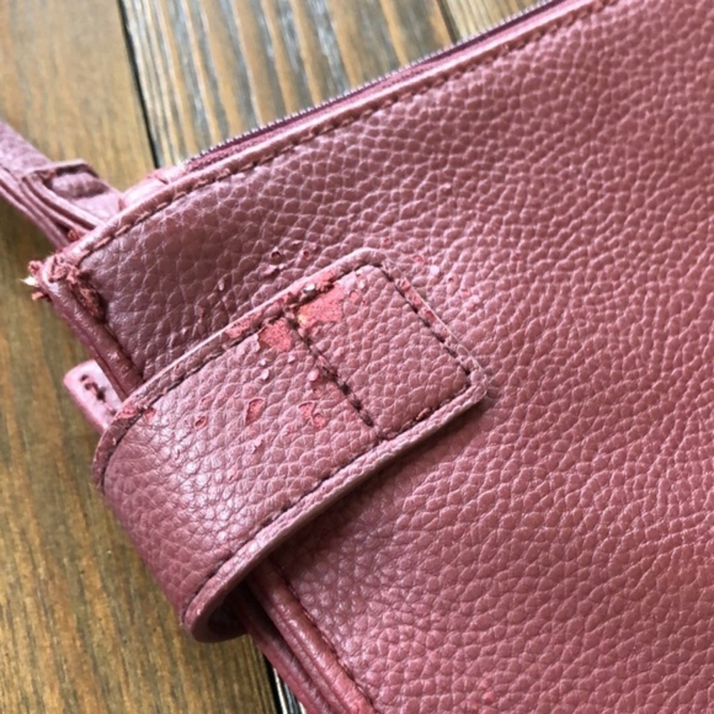 Rossetti cute dark red vegan crossbody bag - Picture 5 of 11